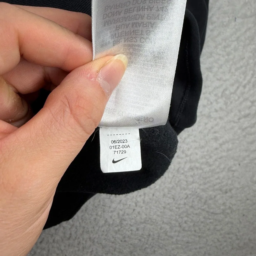 Nike NFL Kansas City Chiefs Crucial Catch Hoodie Black 01EZ-00A L